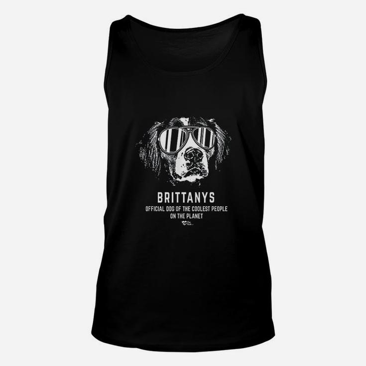 Brittany Spaniel Official Dog Of The Coolest Lovers Unisex Tank Top