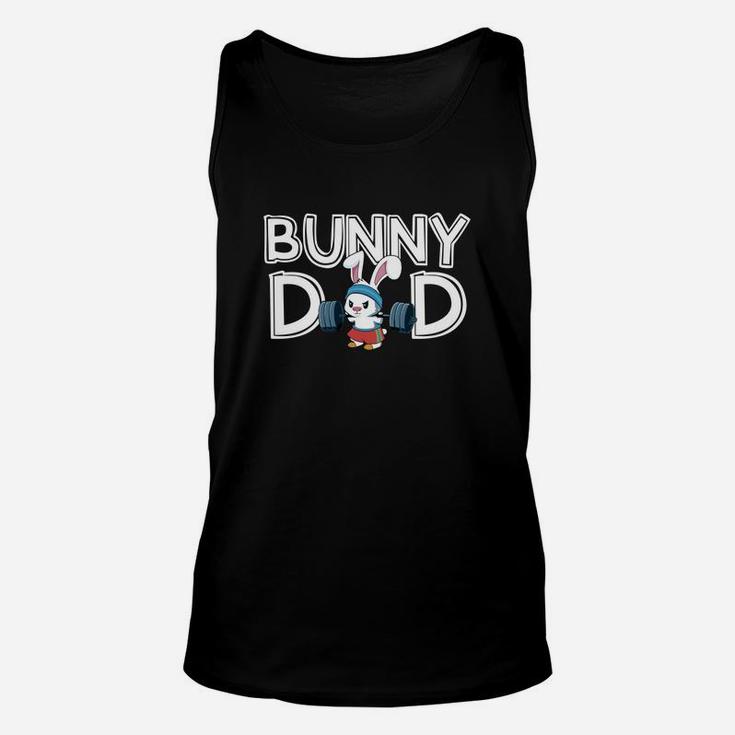 Bunny Dad Hare Daddy Fathers Day Bunny Unisex Tank Top
