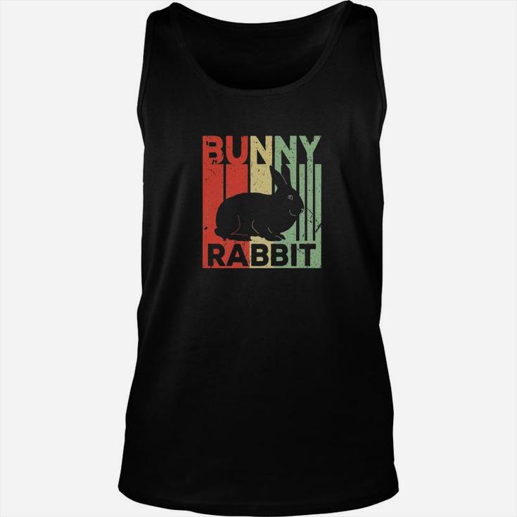 Bunny Rabbit Vintage Retro Unisex Premium Unisex Tank Top