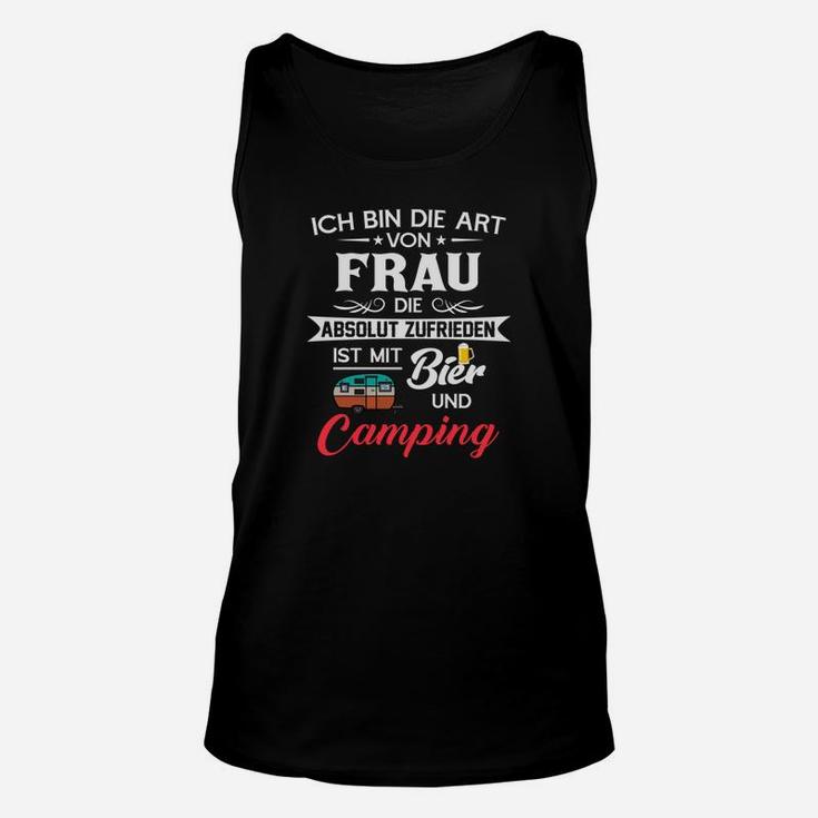 Camping Ich Bin Die Art Von Frau Die TankTop