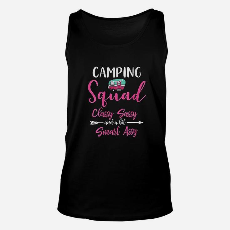 Camping Squad Funny Matching Family Girls Camping Trip Unisex Tank Top