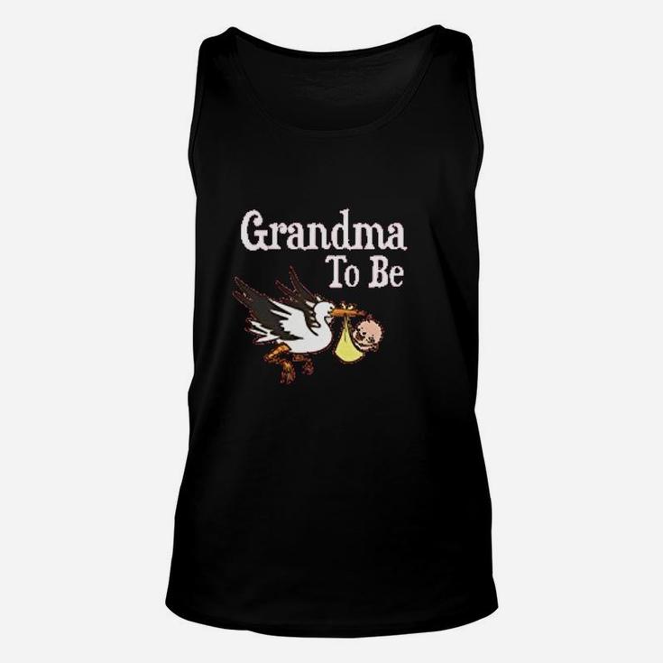 Cant Wait To Meet You Pregnancy Announcement To Grandparents Unisex Tank Top