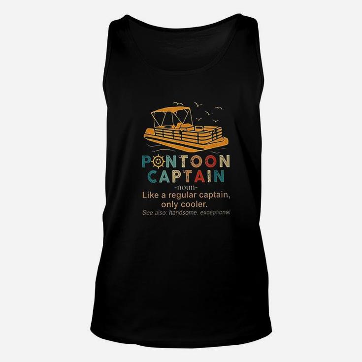 Captain Like A Regular Captain Only Cooler Unisex Tank Top