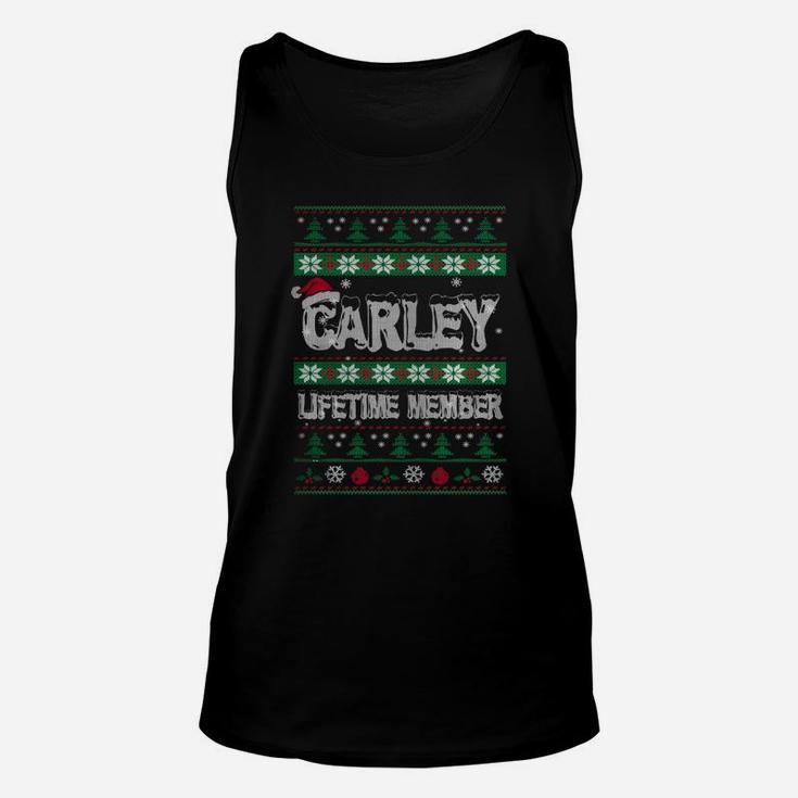 Carley Ugly Christmas Sweaters Lifetime Member Unisex Tank Top