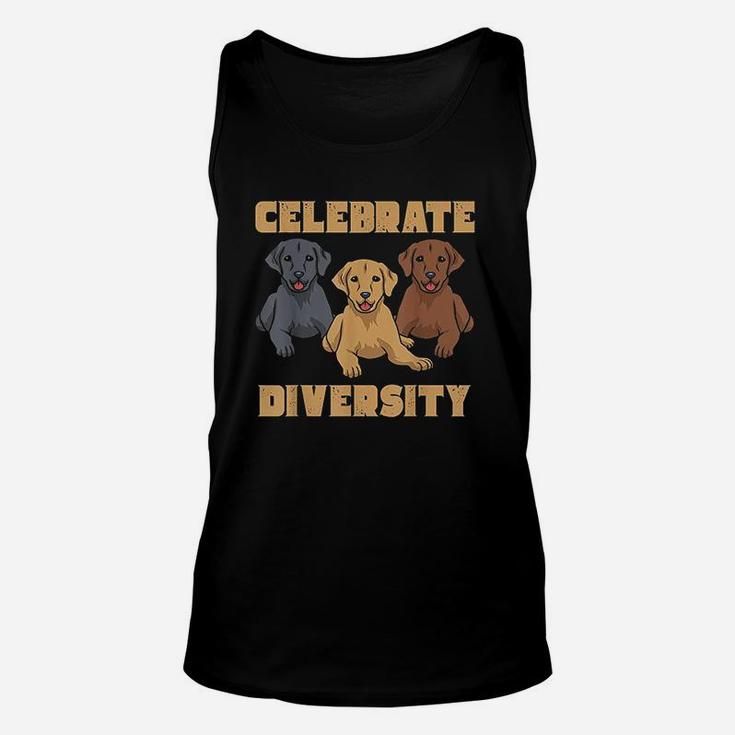Celebrate Diversity Labrador Retriever Gifts Unisex Tank Top