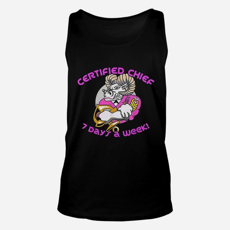 Certified Chief Navy Chief Unisex Tank Top