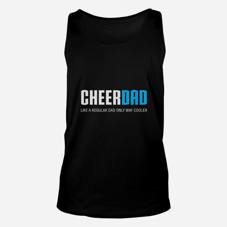 Cheer Dad Funny Cute Fathers Day Gift Cheerleading Unisex Tank Top