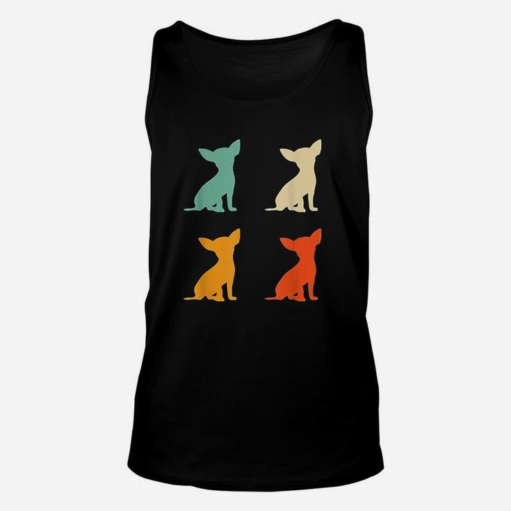 Chihuahua Gift For Dog Lover Retro Chihuahua Vintage Dog Unisex Tank Top