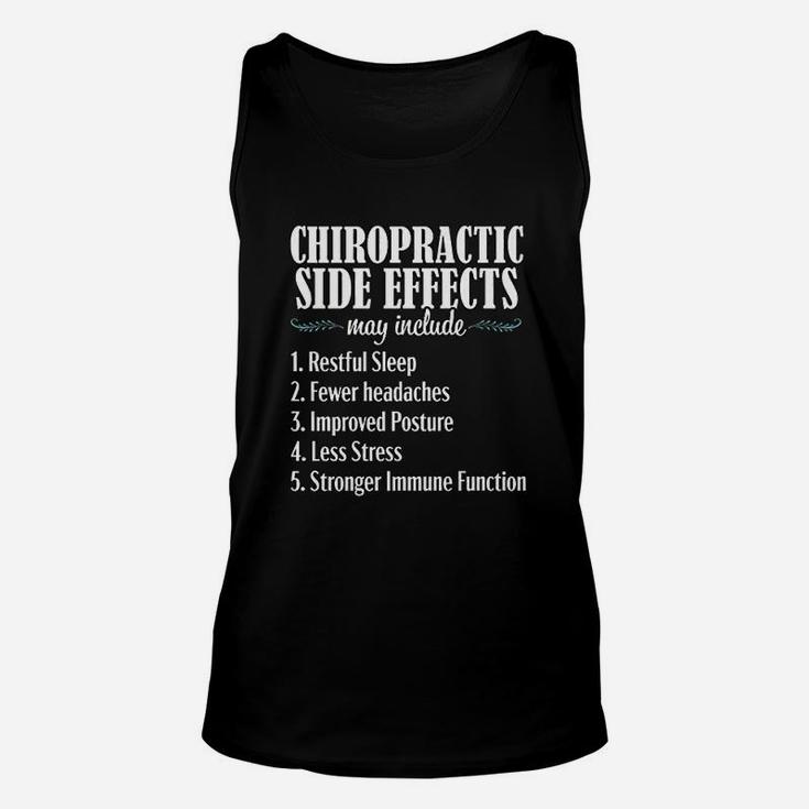 Chiropractor Chiropractic Funny Effects Spine Unisex Tank Top