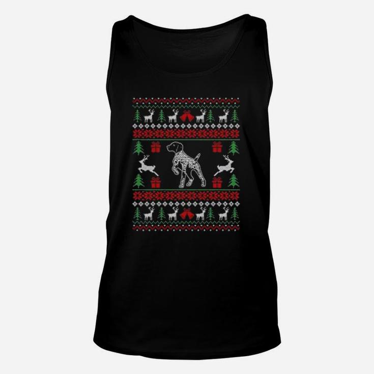 Christmas Gifts German Shorthaired Pointer Unisex Tank Top