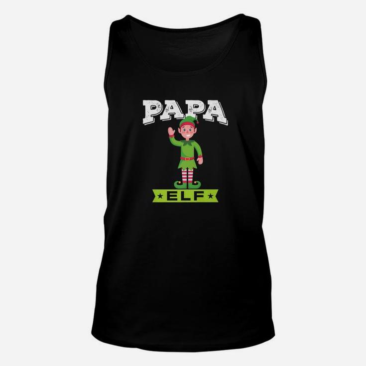 Christmas Shirts Papa Elf S Dad Men Father Holiday Gifts Unisex Tank Top