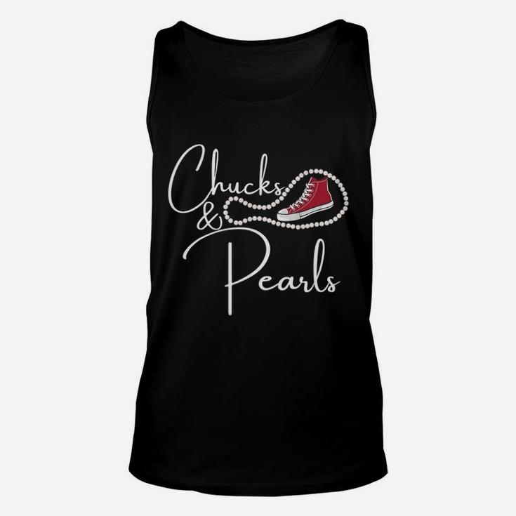 Chucks And Pearls 2021 Retro Vintage Unisex Tank Top