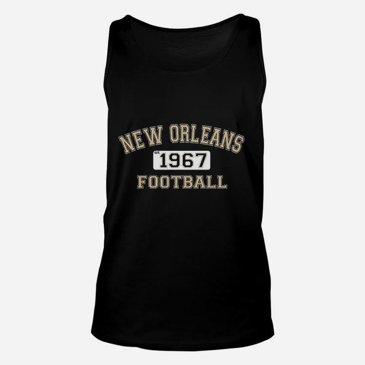 Classic New Orleans Football Team Est 1967 Old School Arch Vintage Style Classic Unisex Tank Top