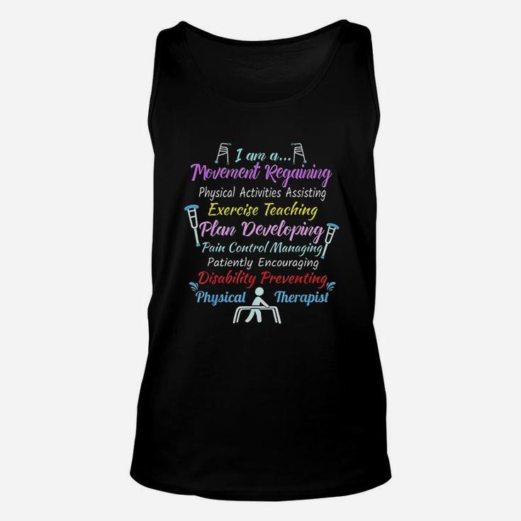Cool Physical Therapist Gift Physical Therapy Pt Month Unisex Tank Top