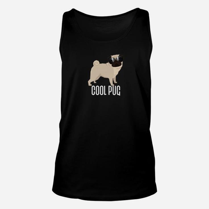 Cool Pug Funny Dad Mom Dog Gift Great Gifts For Mom Unisex Tank Top