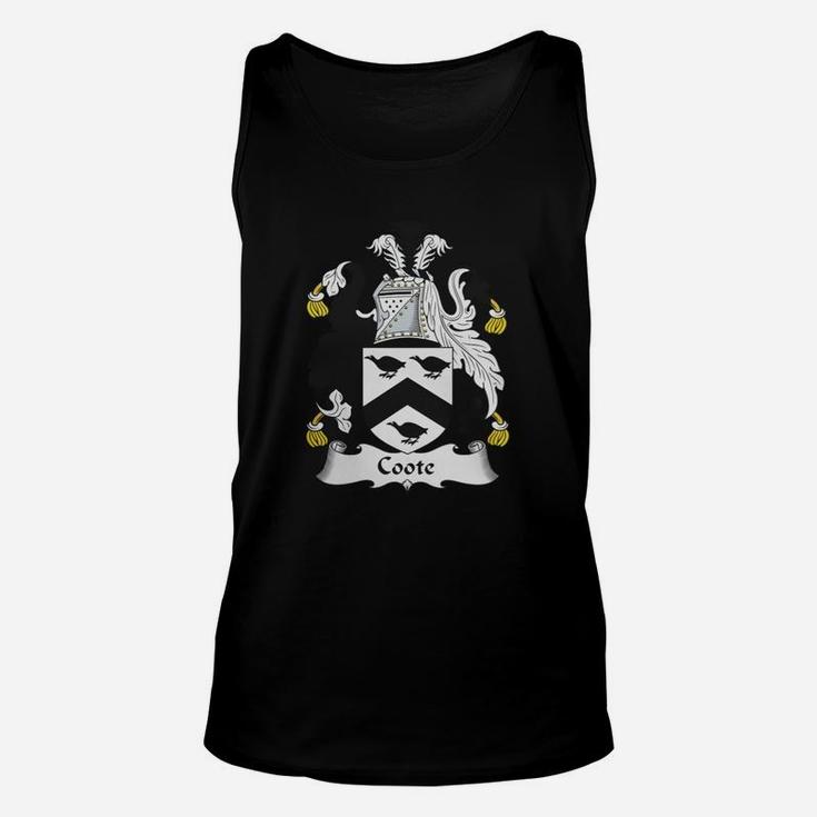 Coote Family Crest / Coat Of Arms British Family Crests Unisex Tank Top