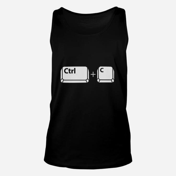 Copy Paste Matching Father Son Daughter Unisex Tank Top