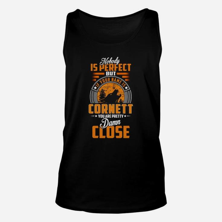 Cornett Name Shirt, Cornett Funny Name, Cornett Family Name GiftsShirt Unisex Tank Top
