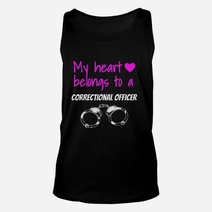 Correctional Officer Wife Corrections Girlfriend Gift Unisex Tank Top