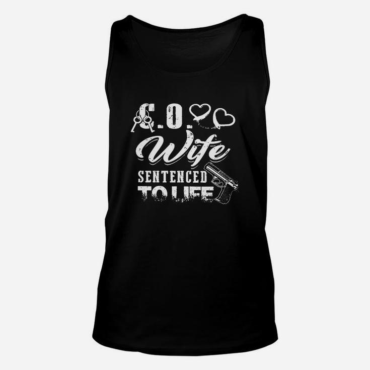 Correctional Officer Wife Unisex Tank Top