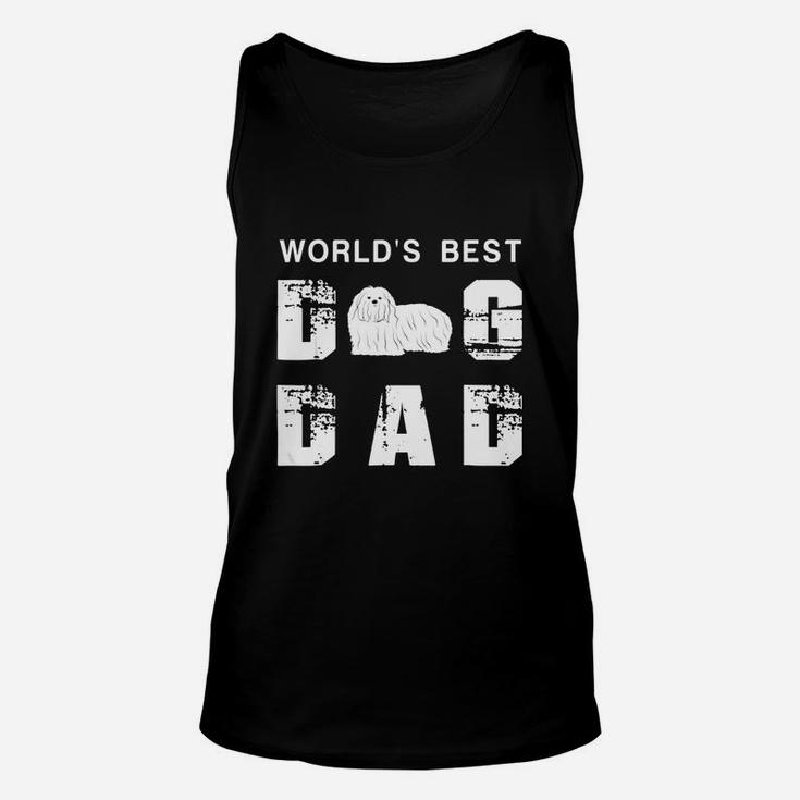 Coton De Tulear Best Dog Dad Gift For Fathers Day Unisex Tank Top