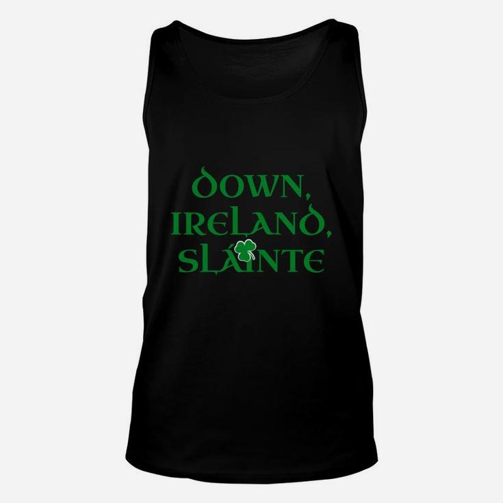 County Down Ireland Gift For Down Irish Residents Unisex Tank Top