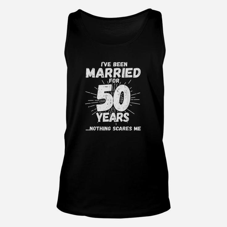 Couples Married 50 Years Funny 50th Wedding Anniversary Unisex Tank Top
