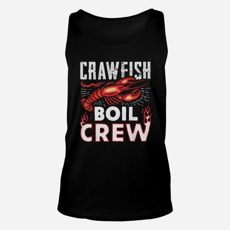 Crawfish Boil Crew Funny Crawfish Lover Gift Unisex Tank Top