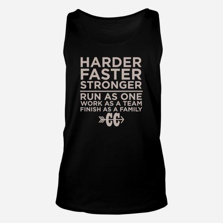 Cross Country Running Shirts - Run As One - Cross Country Unisex Tank Top