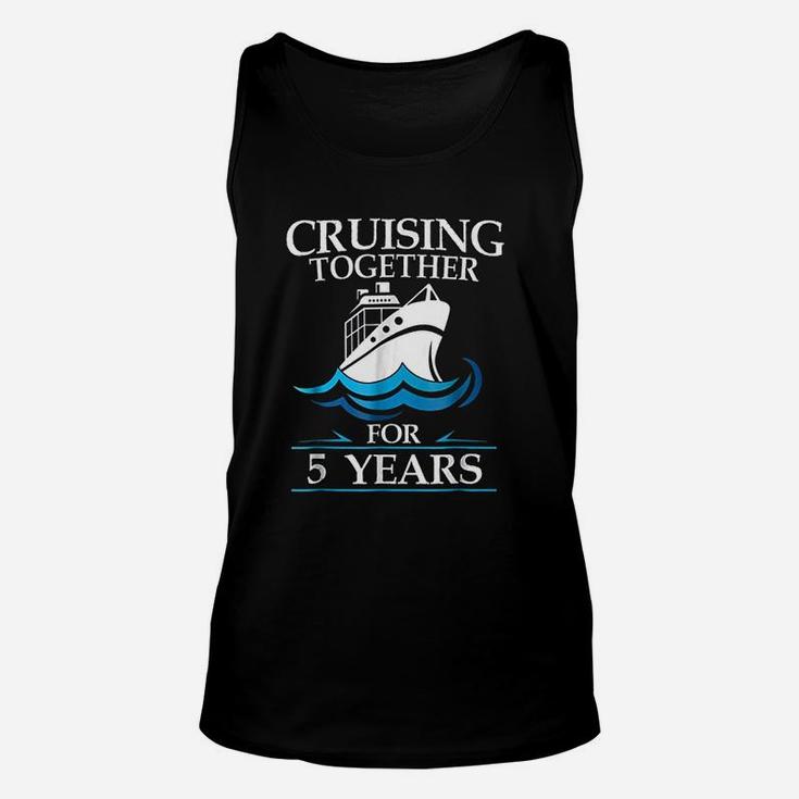 Cruising Together For 5 Years Anniversary Gift Unisex Tank Top