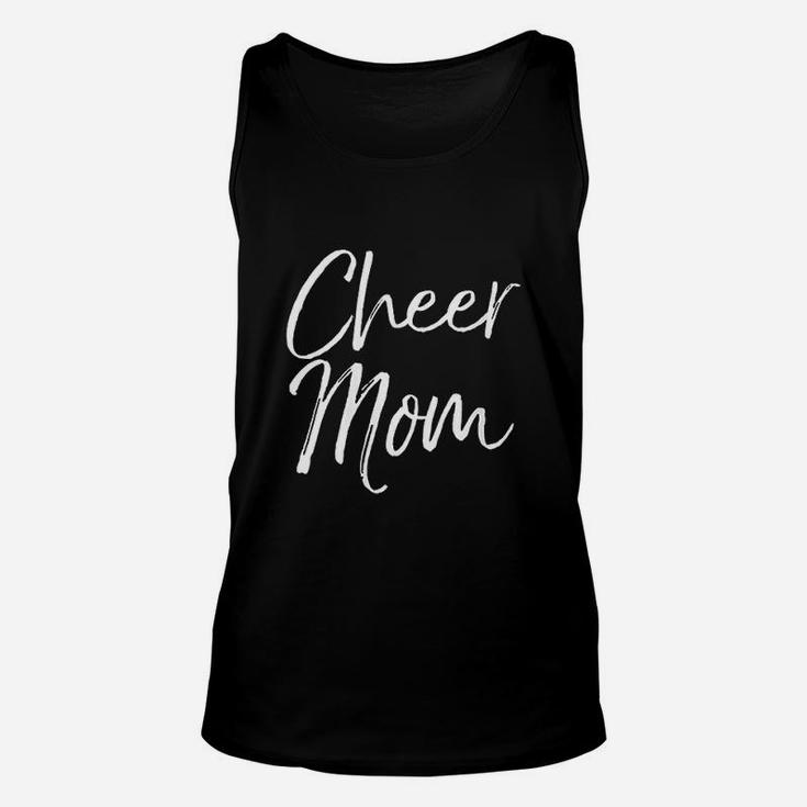 Cute Matching Family Cheerleader Mother Gift Cheer Mom Unisex Tank Top