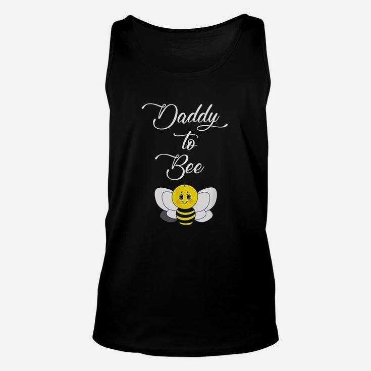 Dad To Be Daddy To Bee Dads Baby Announcement Gift Unisex Tank Top