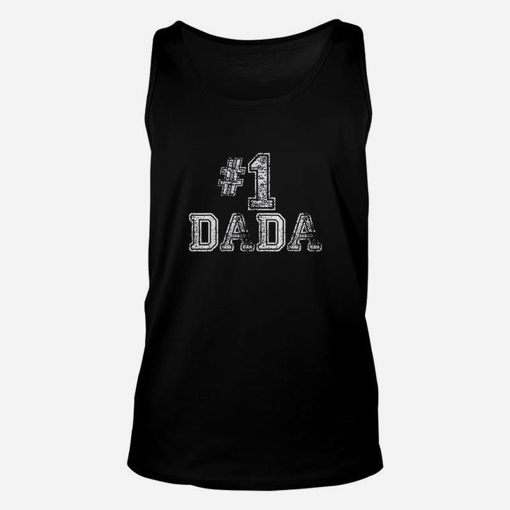 Dada Number One Fathers Day Gift Unisex Tank Top