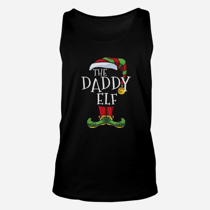 Daddy Elf Family Matching Christmas Group Gift Pajama Unisex Tank Top