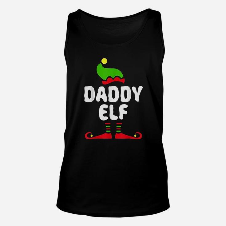 Daddy Elf Matching Christmas Unisex Tank Top