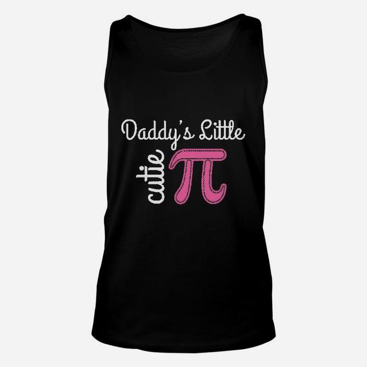 Daddy Little Cutie Pi Day Math, best christmas gifts for dad Unisex Tank Top