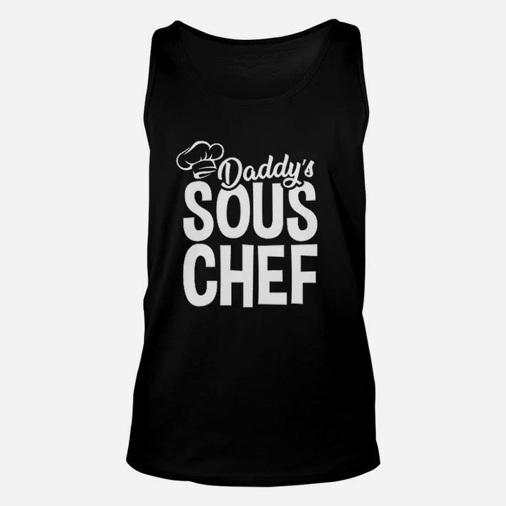 Daddys Sous Chef Assistant Cook Baby Bodysuit Unisex Tank Top