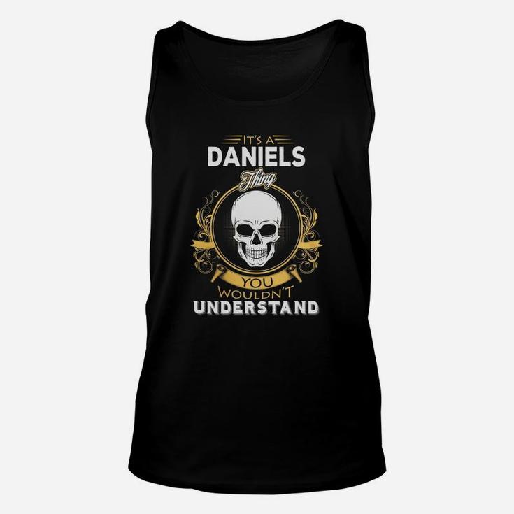 Daniels, Daniels Tshirt, Daniels Hoodie Unisex Tank Top