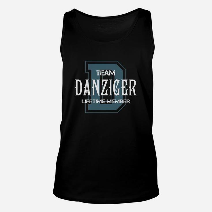 Danziger Shirts - Team Danziger Lifetime Member Name Shirts Unisex Tank Top