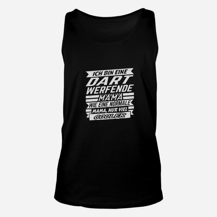 Dart-begeisterte Mutter Unisex TankTop, Lustiges Dart Mama Unisex TankTop