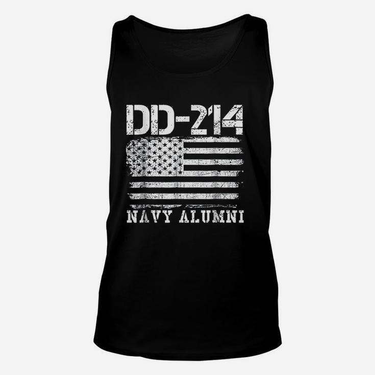 Dd214 Navy Alumni Distressed Vintage Unisex Tank Top
