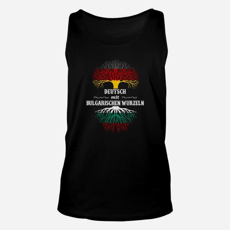 Deutsch-Bulgarisches Wurzeln Unisex TankTop, Kulturelle Identität Design