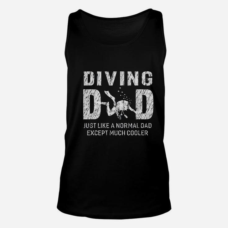 Diving Dad Gifts For Father Scuba Diving Men Unisex Tank Top