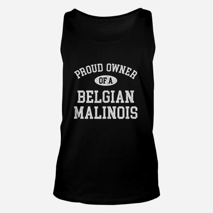 Dog Lovers Who Love Their Belgian Malinois Unisex Tank Top