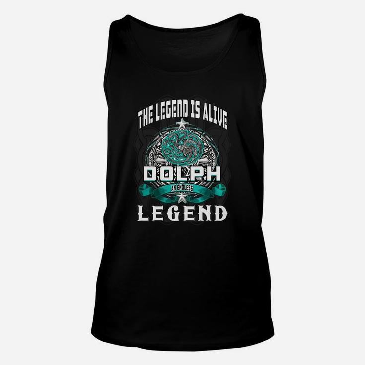 Dolph Endless Legend 3 Head Dragon Unisex Tank Top