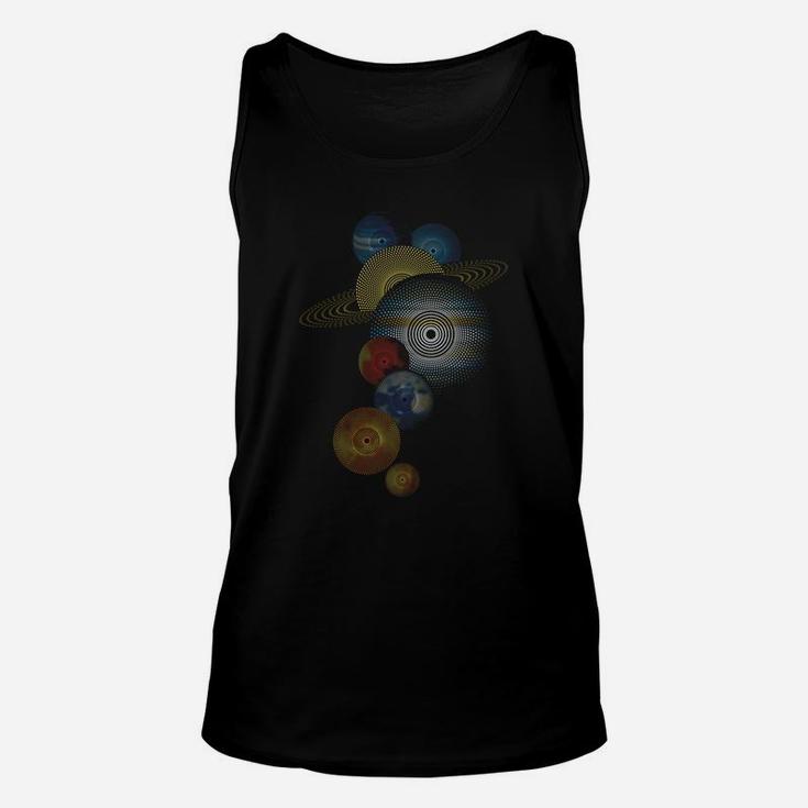 Dots Planets Unisex Tank Top