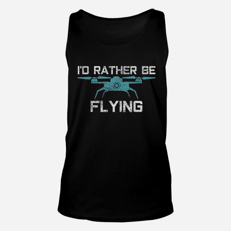 Drone Flying Gift Vintage Pilot Gift Unisex Tank Top