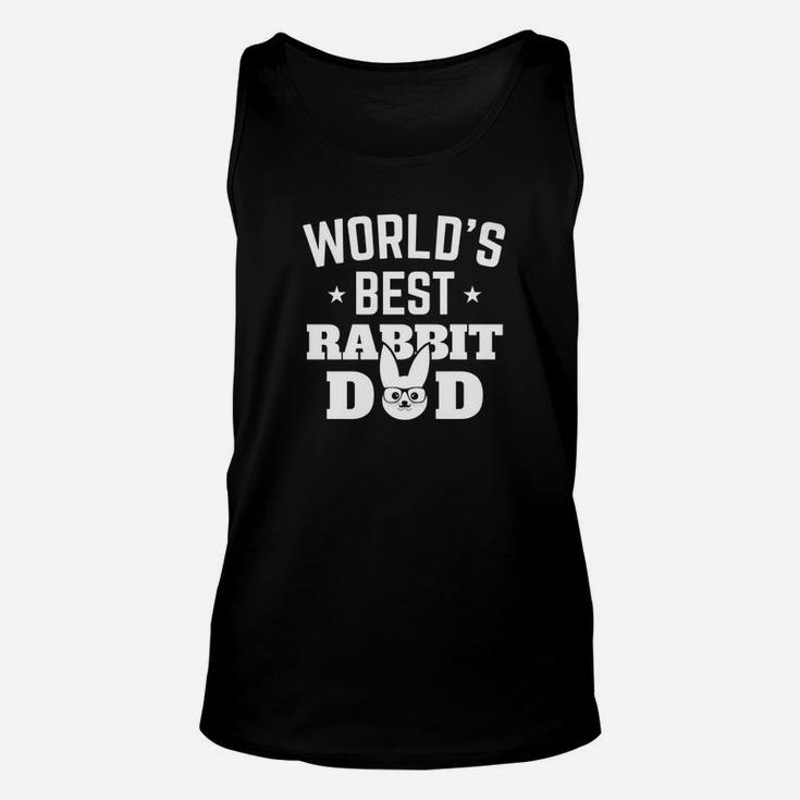 Easter Rabbit Dad Funny Fathers Day Bunny Ear Unisex Tank Top