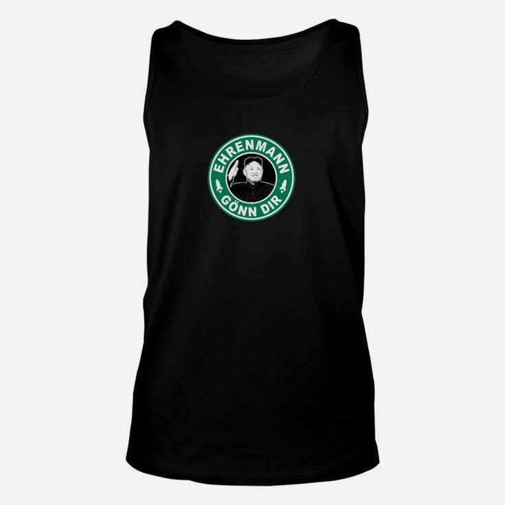 Ehrenmann Logo Unisex TankTop Schwarz, Stilvolles Herrenmode