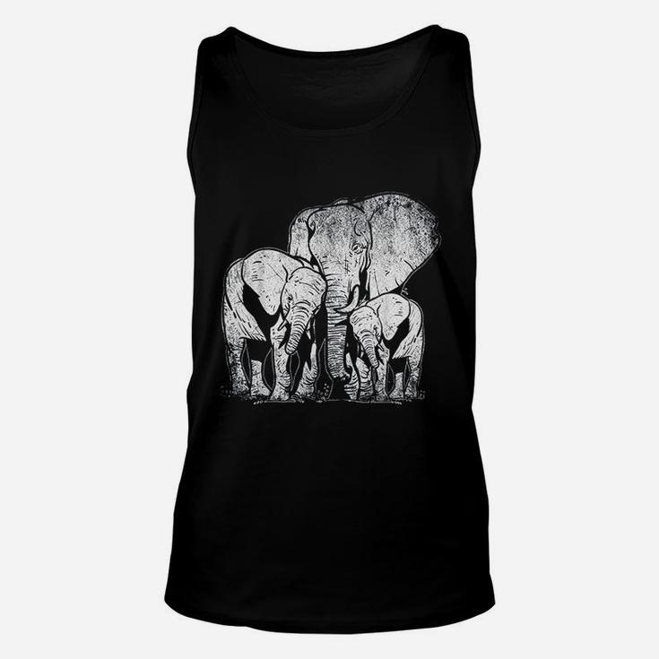 Elephant Family Elephant Unisex Tank Top